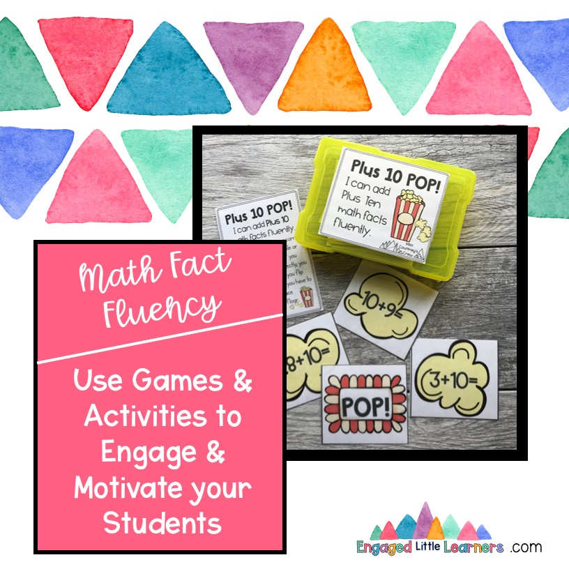 Fun Math Fact Activities, Games & More - Engaged Little Learners